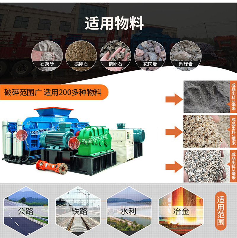 玄武巖對(duì)輥破碎機(jī) 227